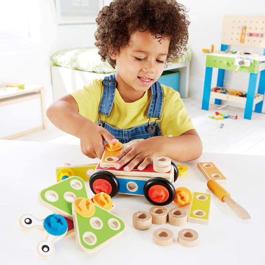 Hape-Basic Builder Set-E3080-Legacy Toys