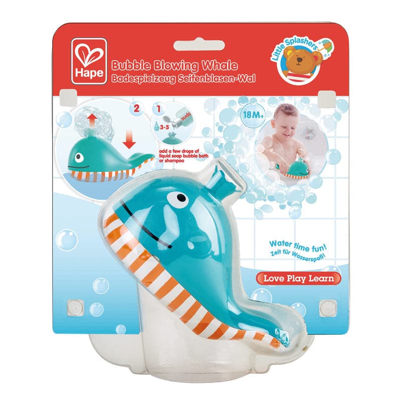 Hape-Bubble Blowing Whale-E0216-Legacy Toys