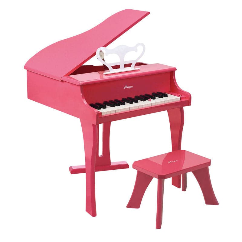 Hape-Happy Grand Piano - Pink-E0319B-Legacy Toys