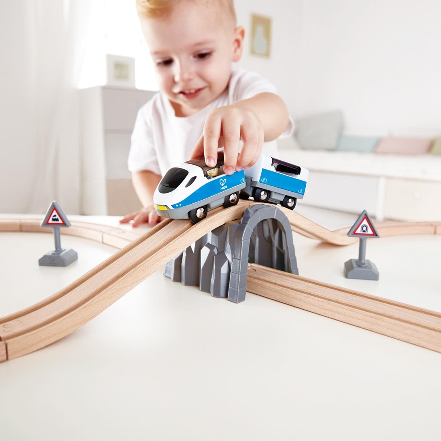 Hape-Passenger Train Set-E3729-Legacy Toys