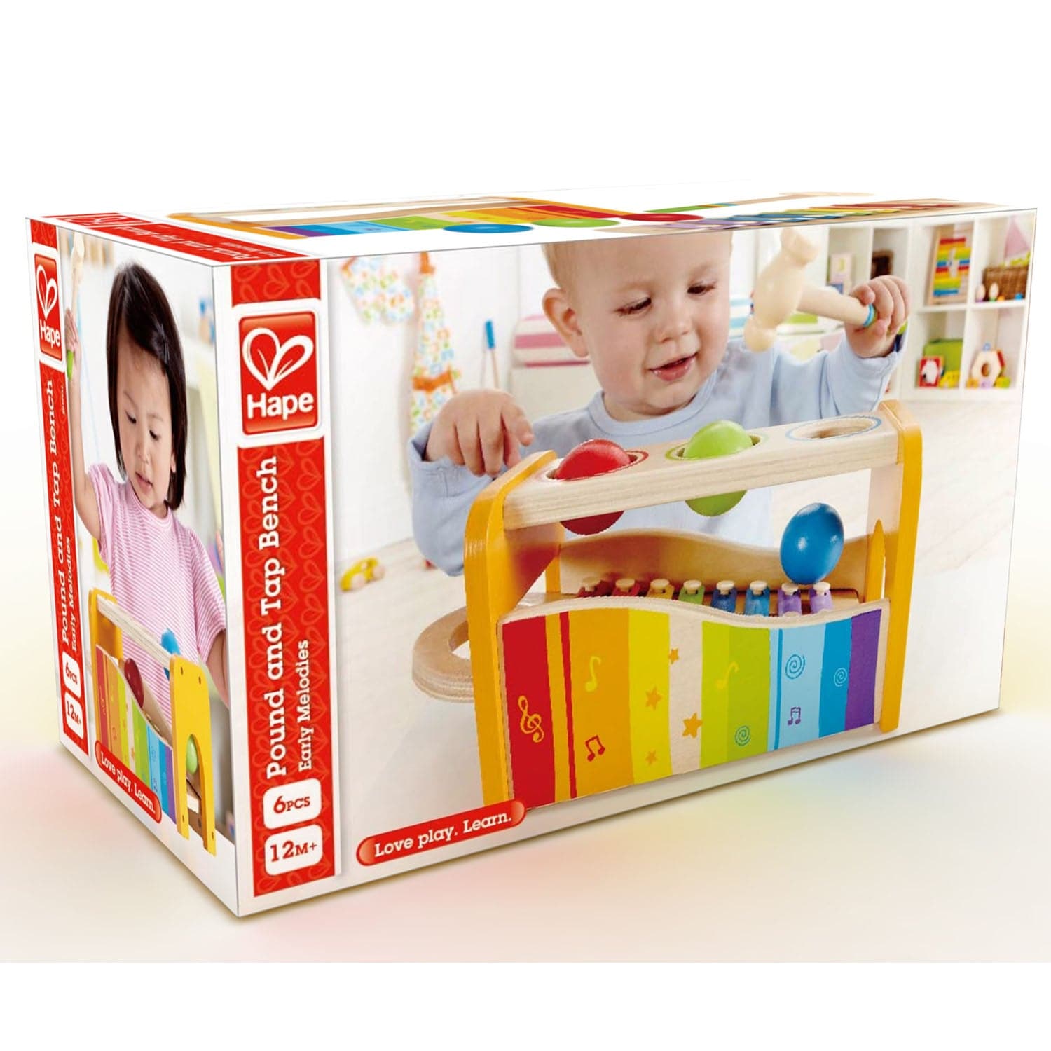 Hape-Pound and Tap Bench-E0305-Legacy Toys