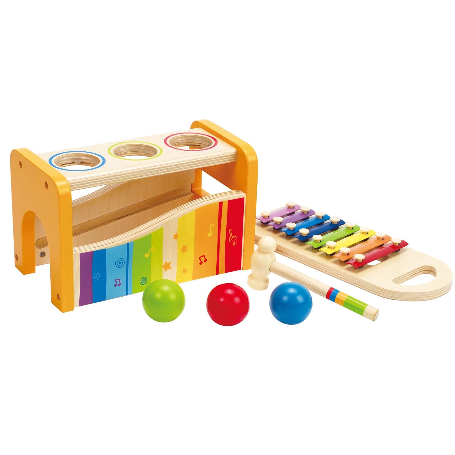 Hape-Pound and Tap Bench-E0305-Legacy Toys