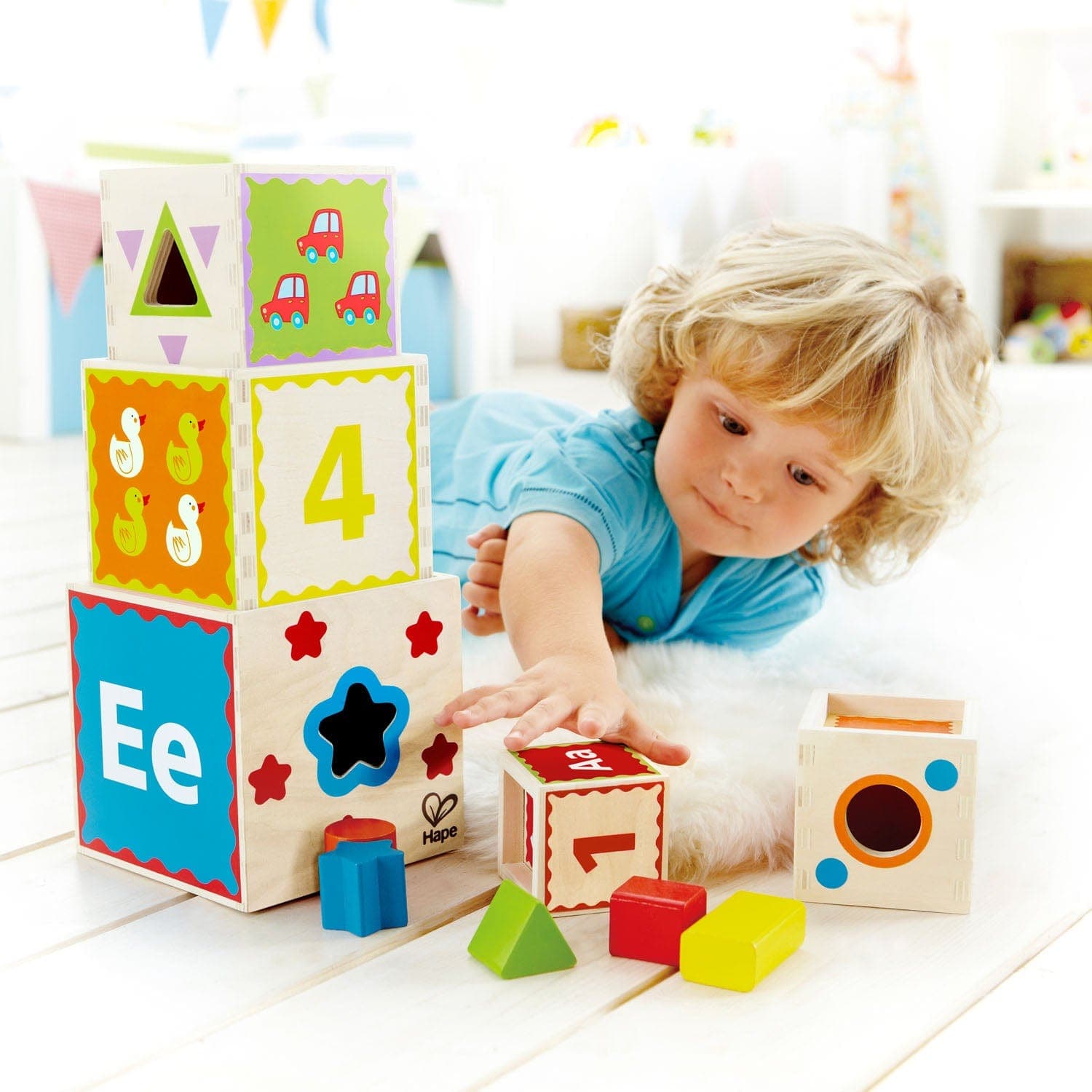 Hape-Pyramid of Play-E0413-Legacy Toys