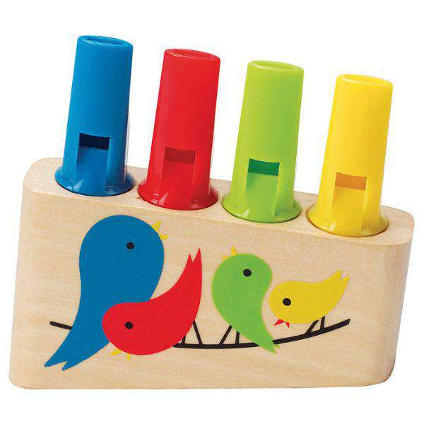 Hape-Rainbow Pan Flute-E1025B-Legacy Toys