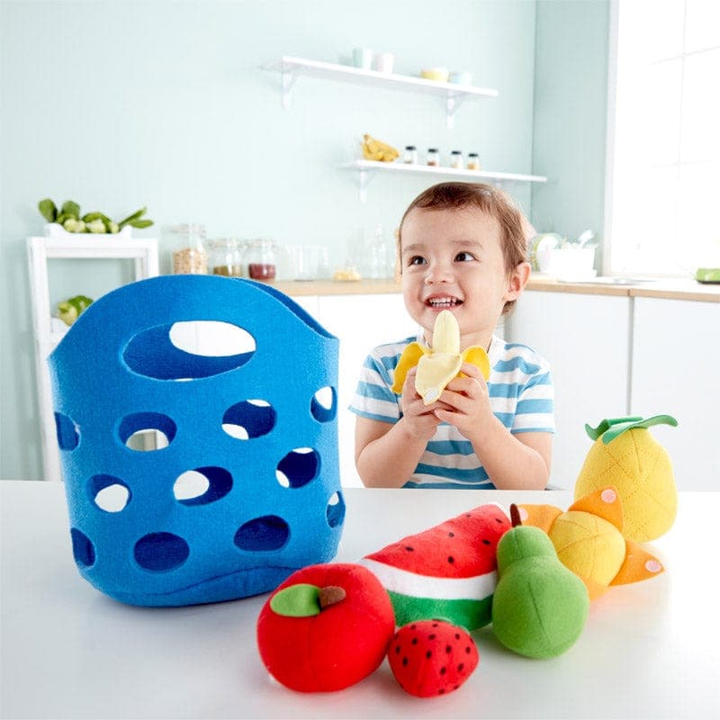 Hape-Toddler Fruit Basket-E3169-Legacy Toys