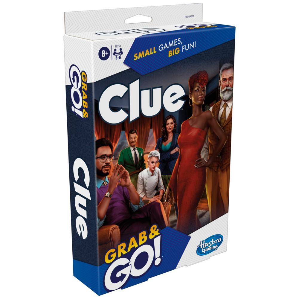 Hasbro-Grab & Go Games-F8251-Clue-Legacy Toys