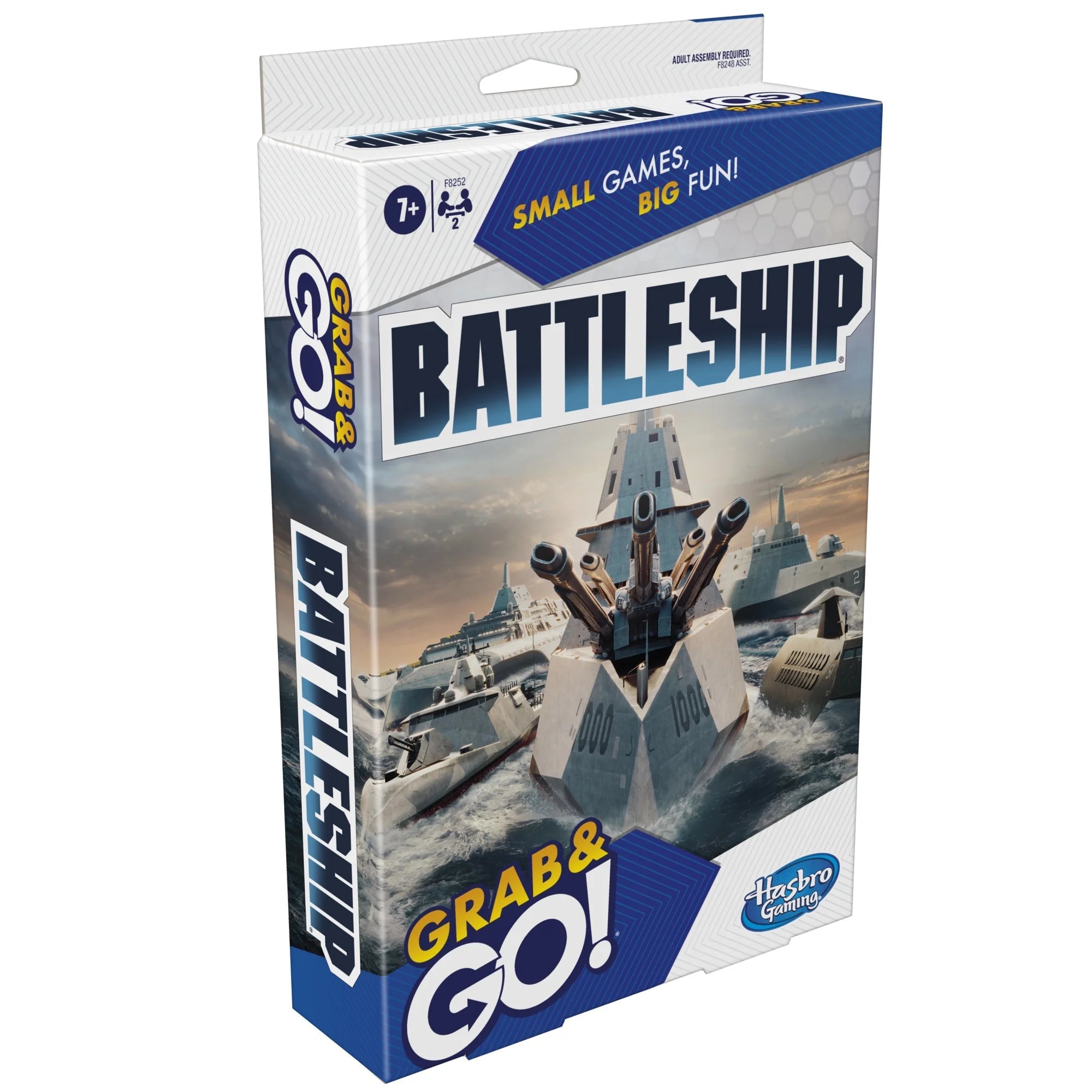 Hasbro-Grab & Go Games-F8252-Battleship-Legacy Toys