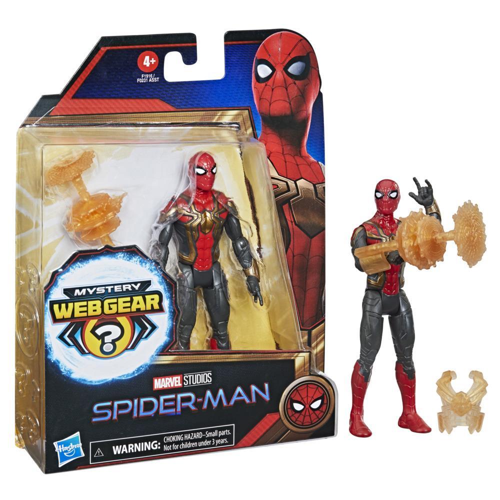 Hasbro-Marvel Spider-Man Mystery Web Gear Figure-F1916-Spider-Man: Iron Spider-Legacy Toys