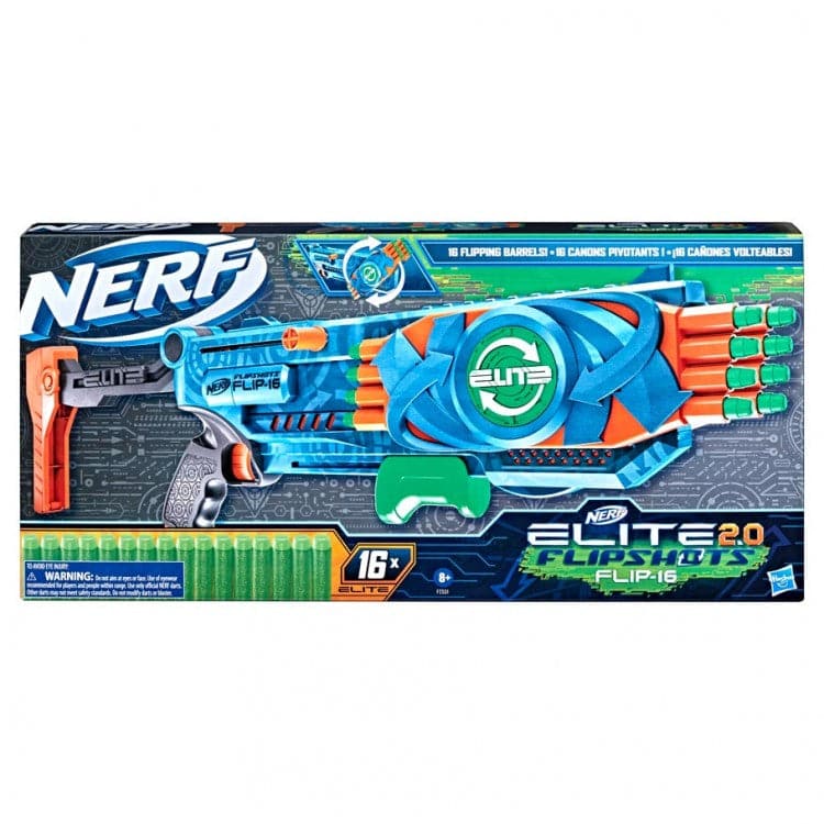 Hasbro-Nerf Elite 2.0 Flipshots Flip-16 Blaster-F2551-Legacy Toys