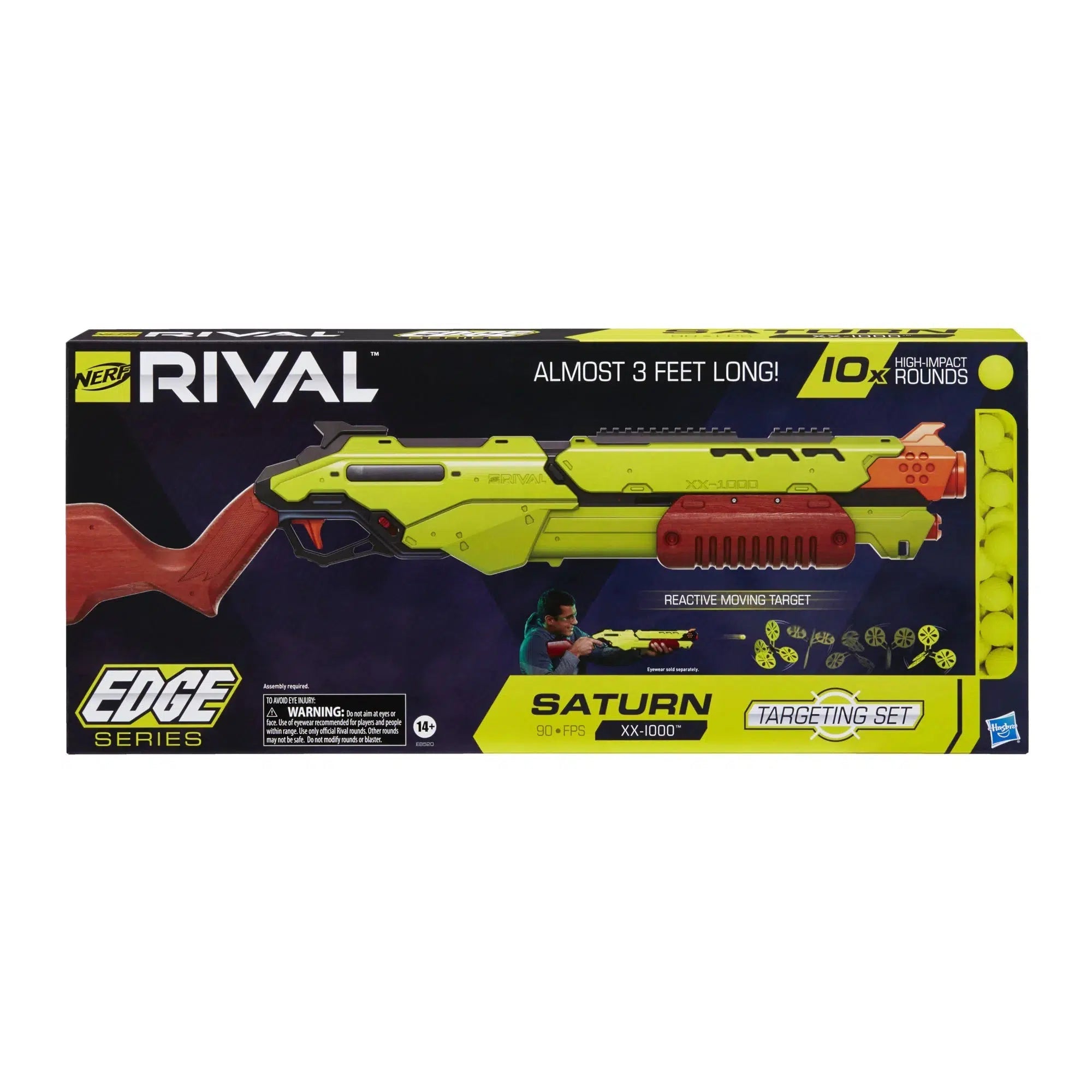 Hasbro-Nerf Rival Edge Series Saturn XX-1000-E8520-Legacy Toys