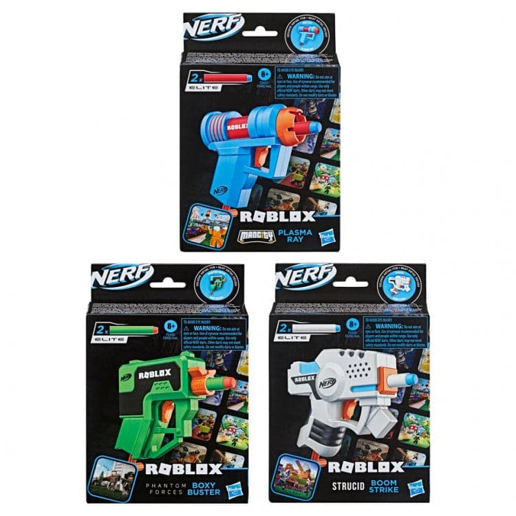 Hasbro-Nerf Roblox: Microshots Assorted--Legacy Toys