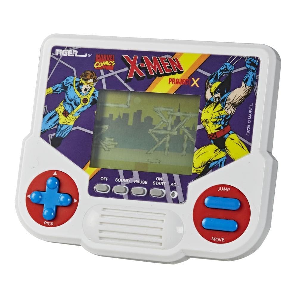 Hasbro-Tiger Electronics: X-Men Project X LCD Video Game-E9729-Legacy Toys