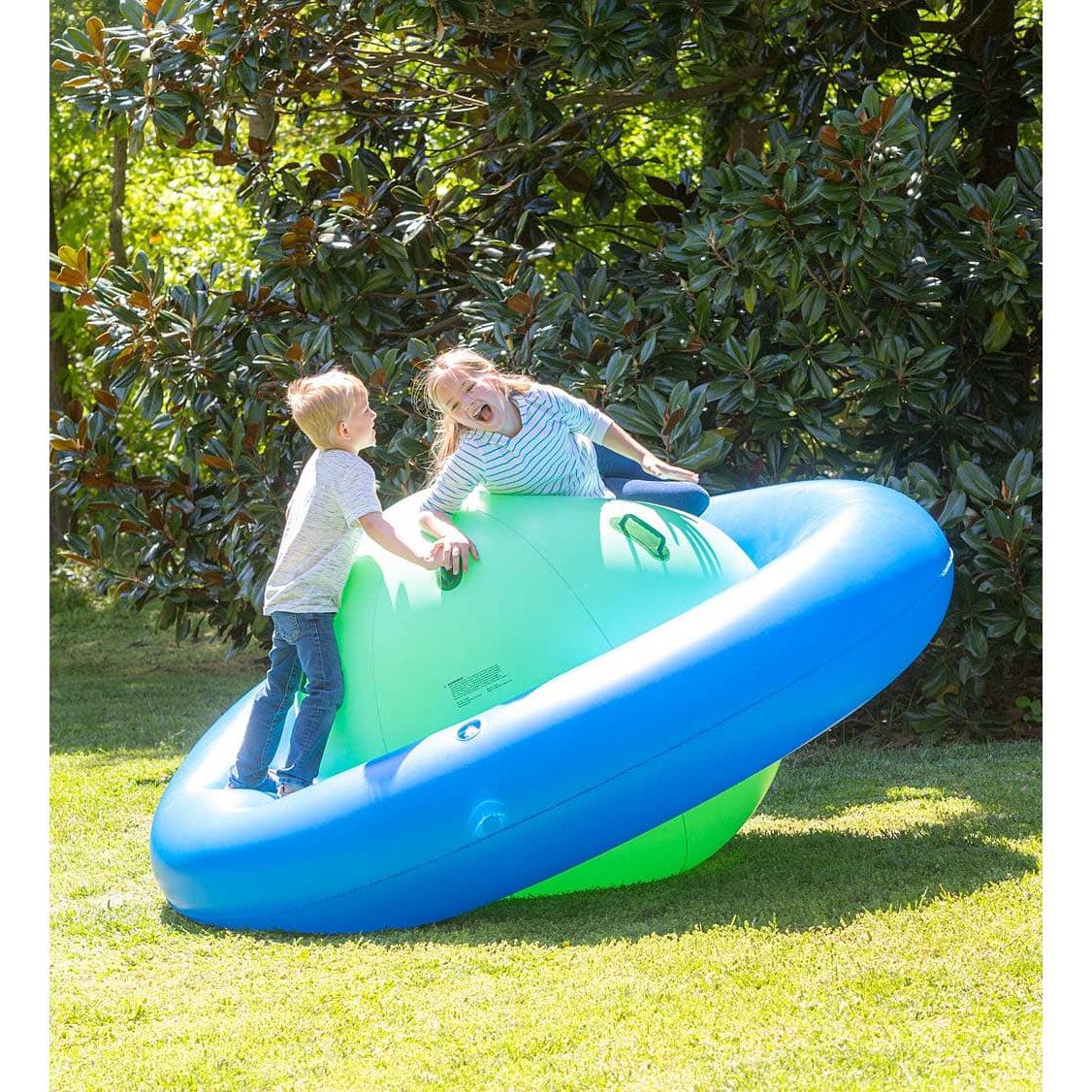 HearthSong-Rock With It! Giant Inflatable Dome Rocker-CG733451-Legacy Toys