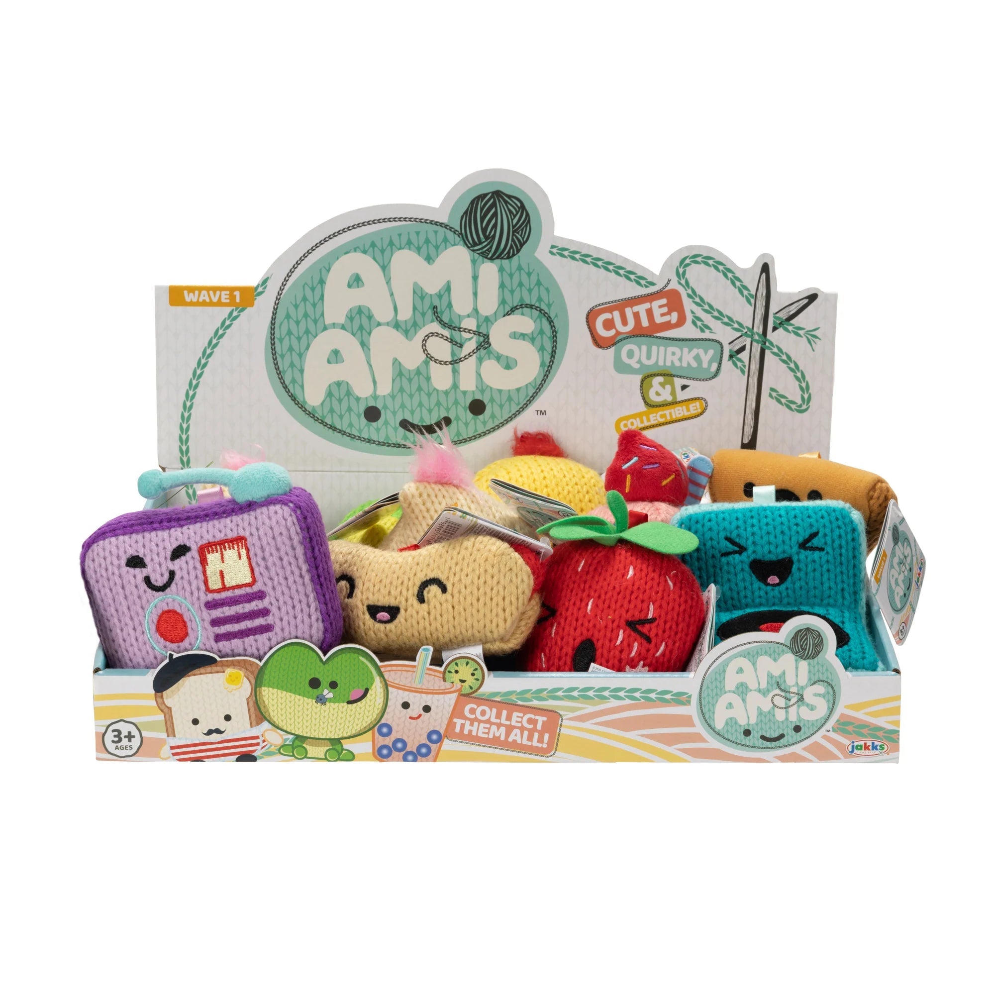 Jakks Pacific-Ami Amis Plush - Wave 1--Legacy Toys