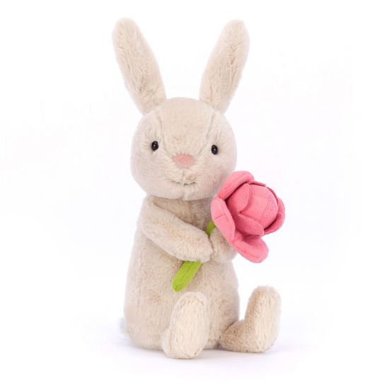 Jellycat-Bonnie Bunny With Peony - 6