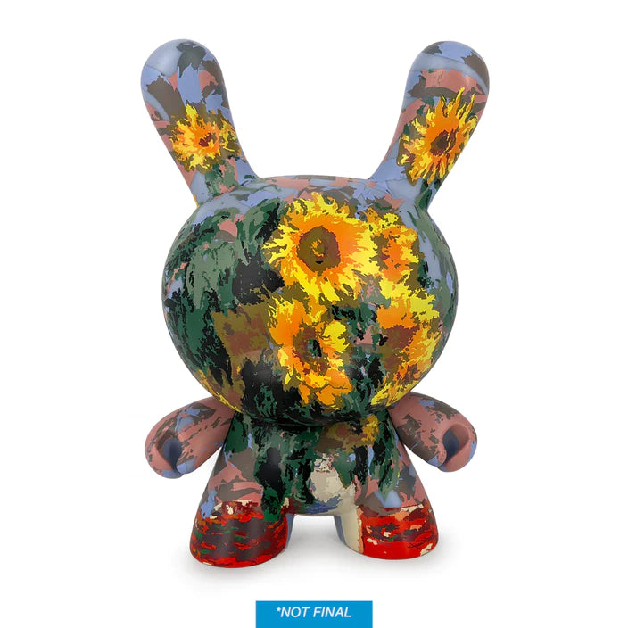 Kid Robot-The Met 8" Masterpiece Dunny- Monet Bouquet of Sunflowers Limited Edition of 700-KR17161-Legacy Toys