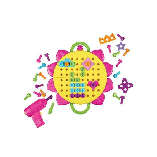 Learning Resources-Design & Drill - Flower Power Studio-4123-Legacy Toys