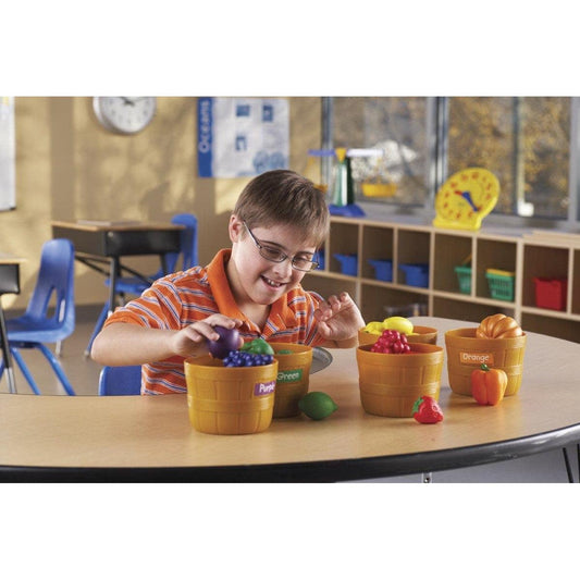 Learning Resources-Farmer's Market Color Sorting Set-LER3060-Legacy Toys