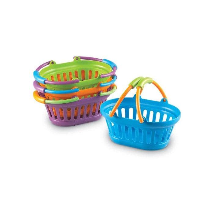 Learning Resources-New Sprouts Stack Of Baskets - Set of 4-LER9724-4-Legacy Toys