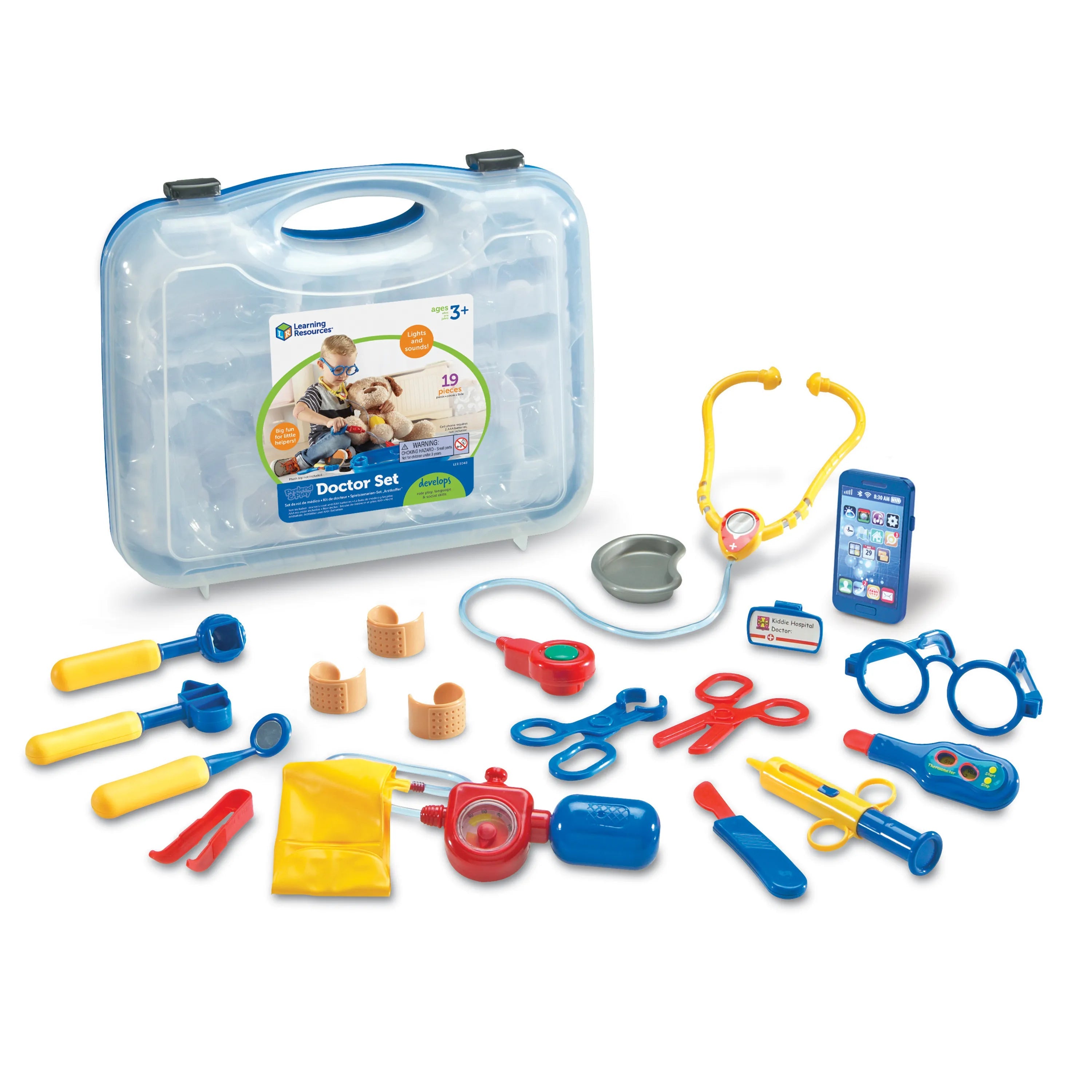 Learning Resources-Pretend & Play Doctor Set-LER9048-Legacy Toys