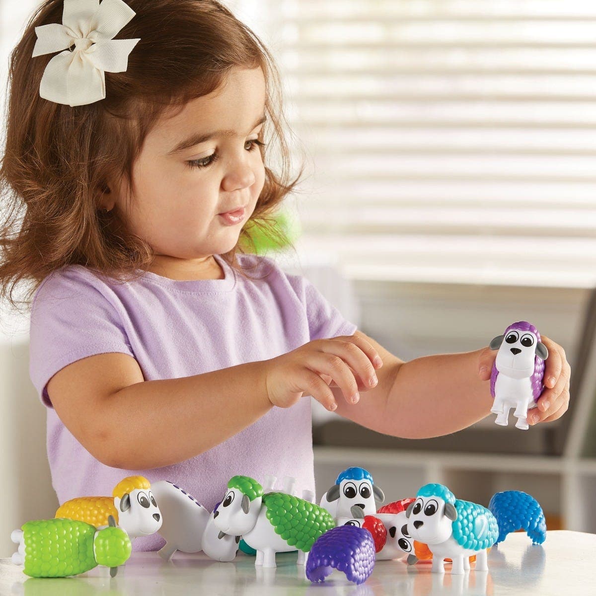 Learning Resources-Snap-n-Learn Counting Sheep-LER6712-Legacy Toys