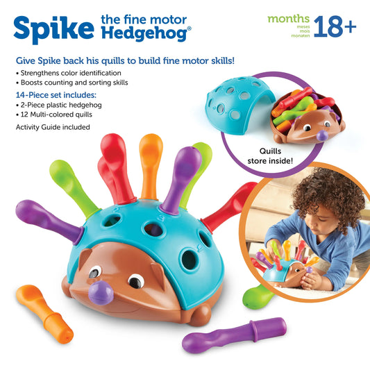 Learning Resources-Spike the Fine Motor Hedgehog-LER8904-Legacy Toys
