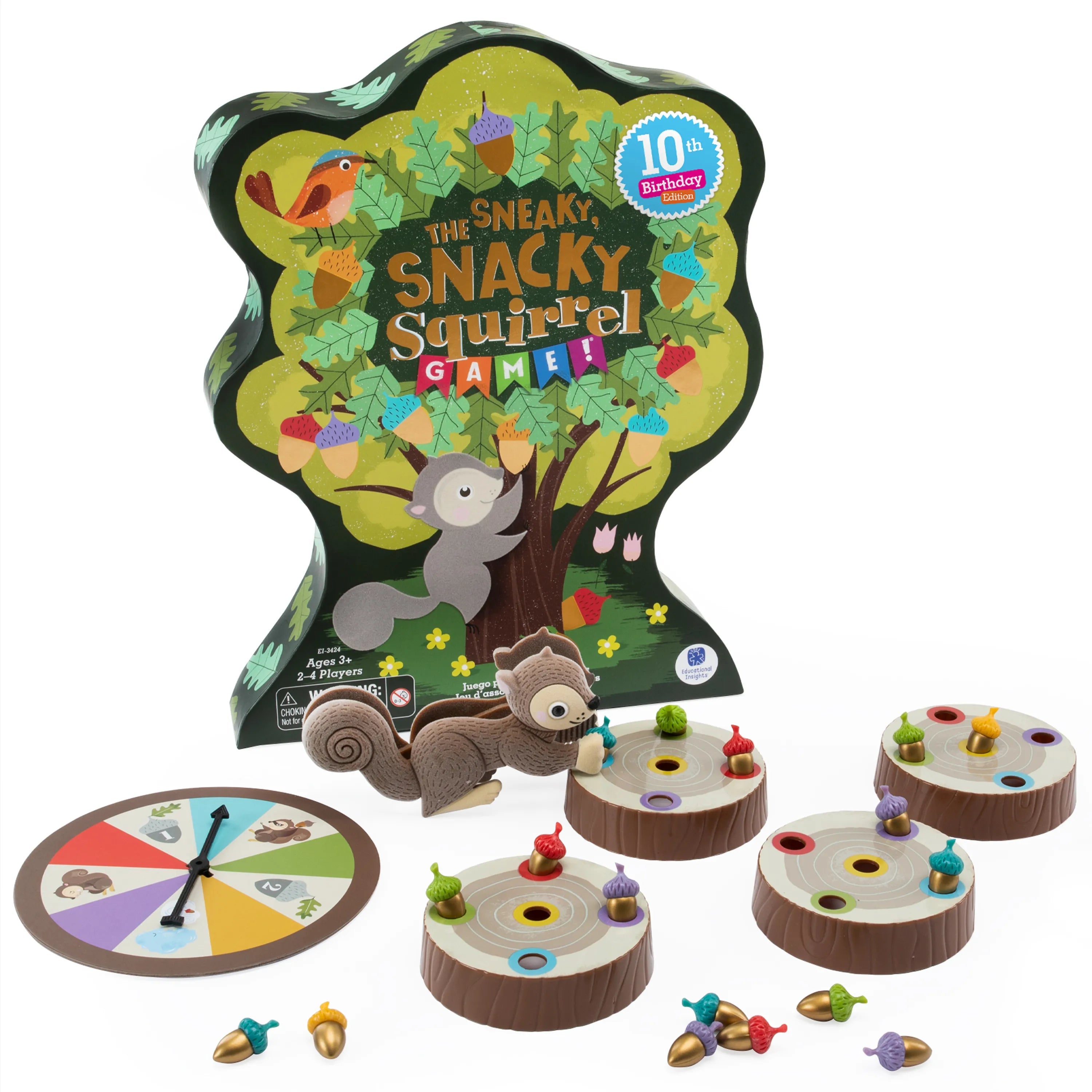 Learning Resources-The Sneaky, Snacky Squirrel Game Special Edition-3424-Legacy Toys