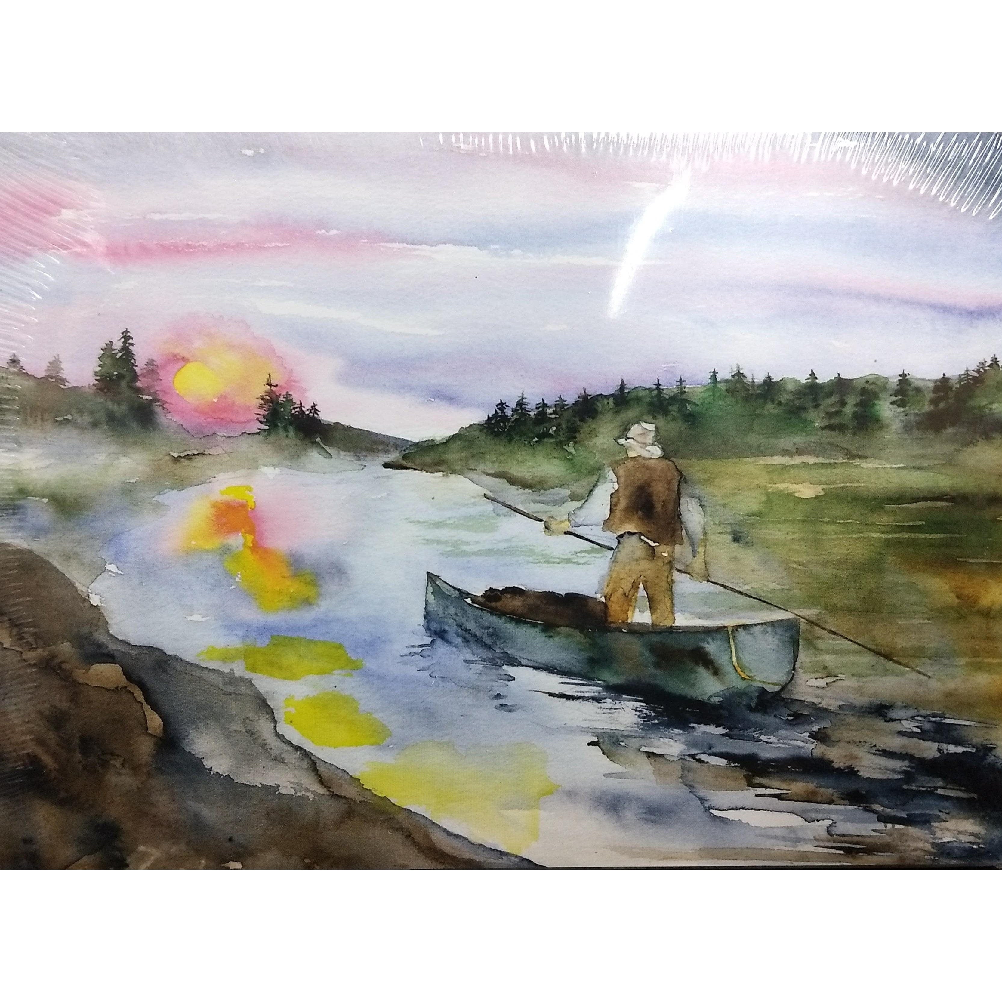 Legacy Bound-Wilderness Paddler Notecard Pack-10428-Legacy Toys