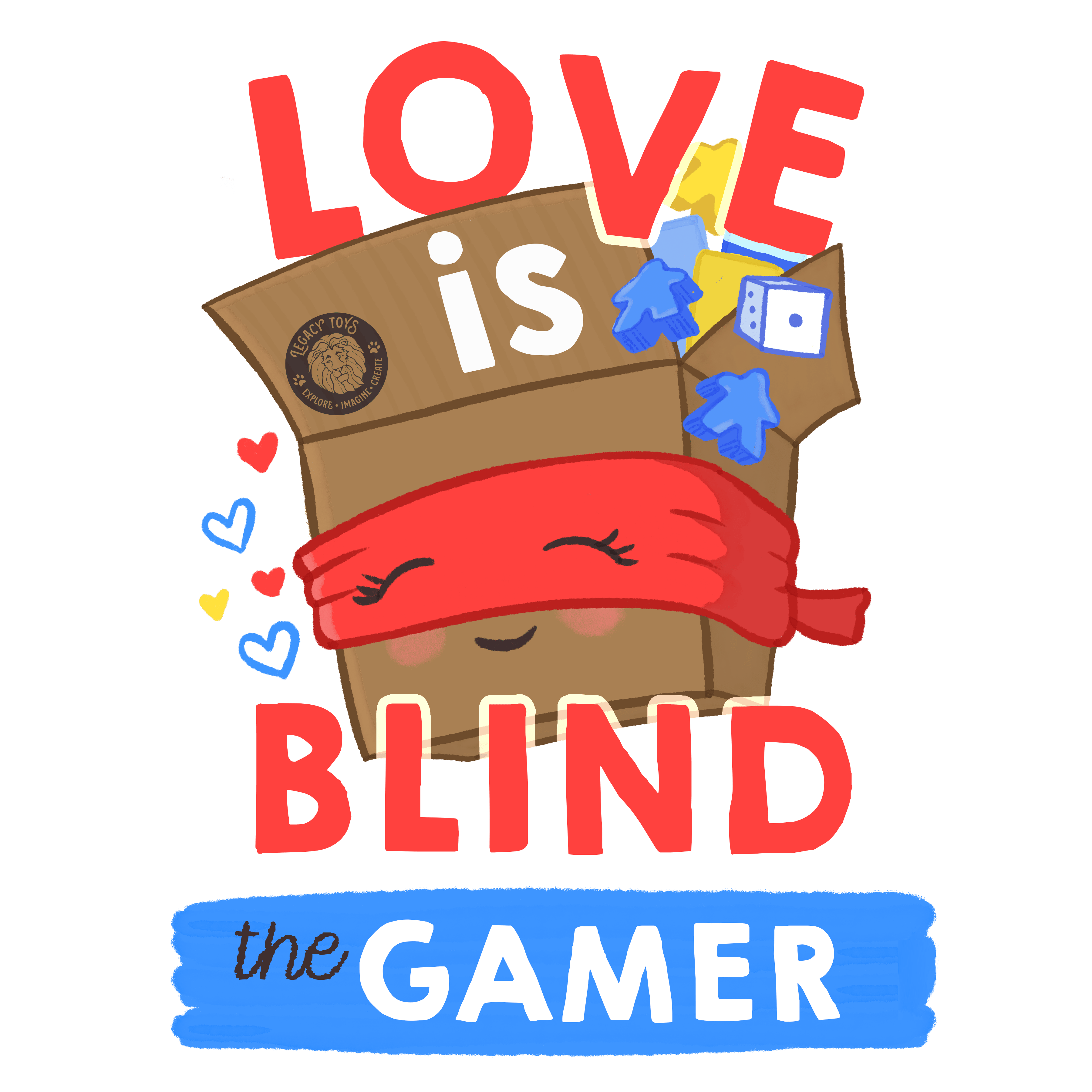 Legacy Toys-Love is Blind Box - The Gamer-13386-Legacy Toys