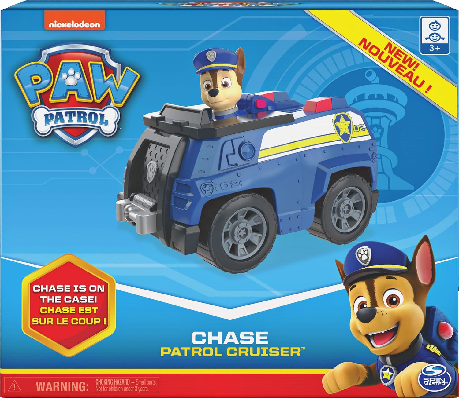 Legacy Toys-PAW Patrol: Chase & Patrol Cruiser-6054967-Legacy Toys