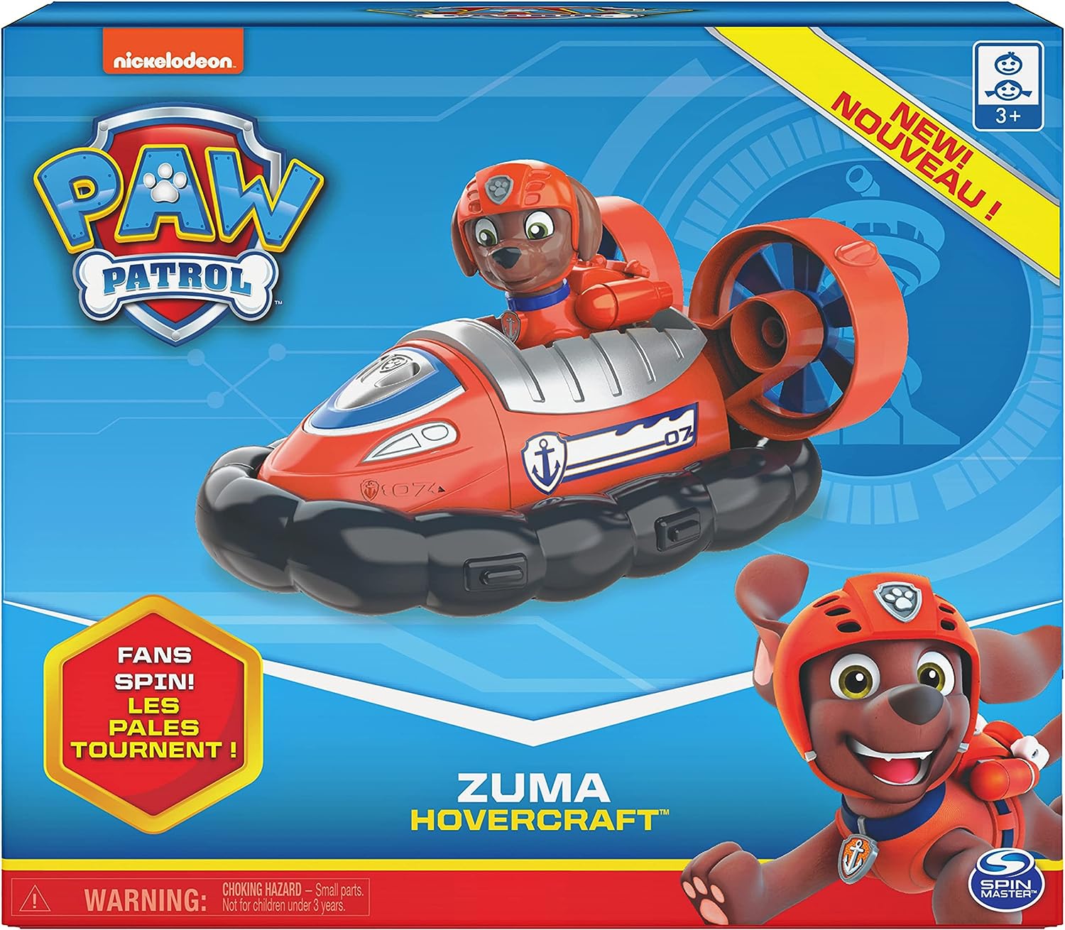 Legacy Toys-PAW Patrol: Zuma & Hovercraft-6054972-Legacy Toys