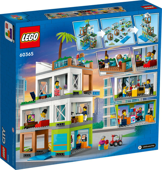 Lego-LEGO City Apartment Building-60365-Legacy Toys