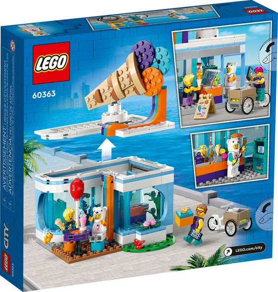 Lego-LEGO City Ice-Cream Shop-60363-Legacy Toys