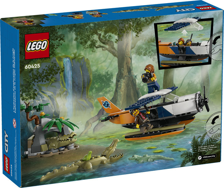 Lego-LEGO City - Jungle Explorer Water Plane-60425-Legacy Toys