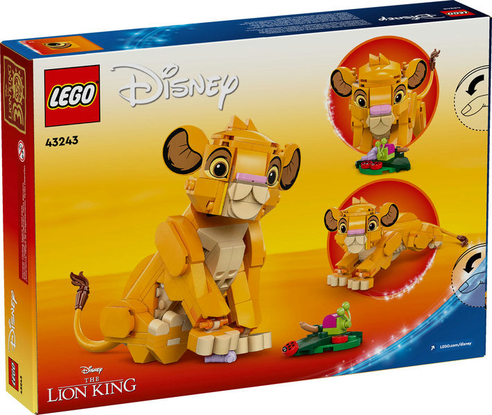 Lego-LEGO Disney - Simba the Lion King Cub-43243-Legacy Toys