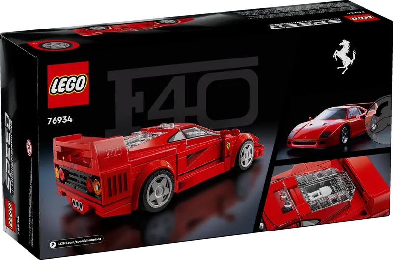 Lego-LEGO Ferrari F40-76934-Legacy Toys