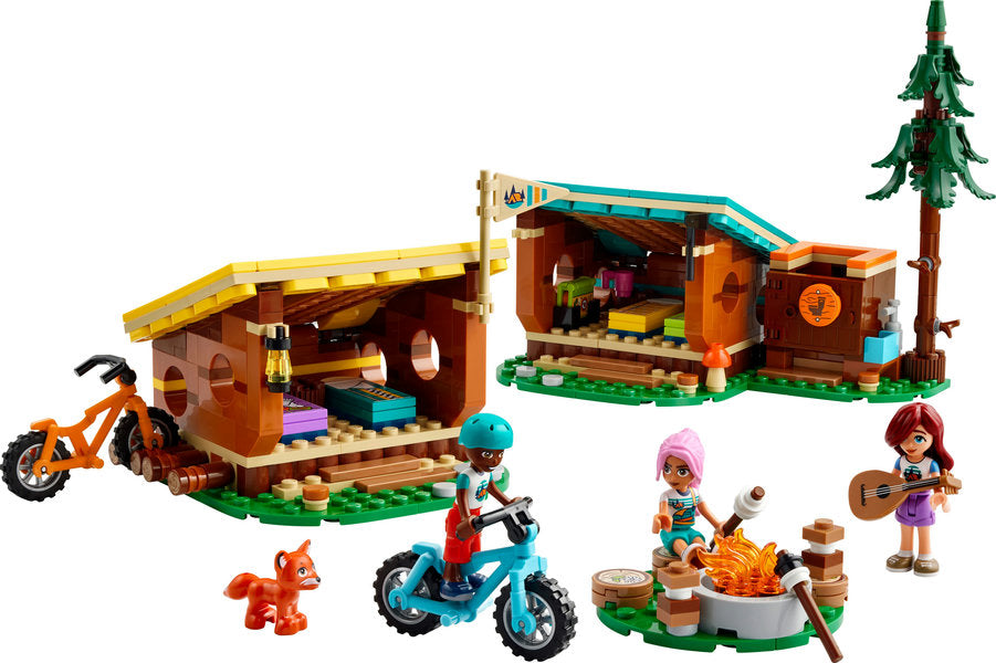 Lego-LEGO Friends - Adventure Camp Cozy Cabins-42624-Legacy Toys