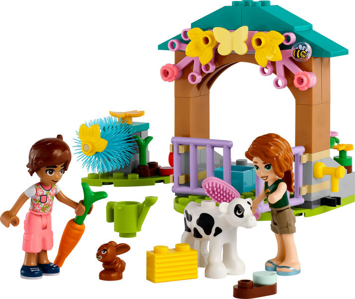 Lego-LEGO Friends - Autumn's Baby Cow Shed-42607-Legacy Toys