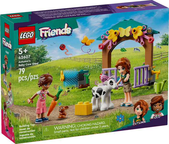 Lego-LEGO Friends - Autumn's Baby Cow Shed-42607-Legacy Toys