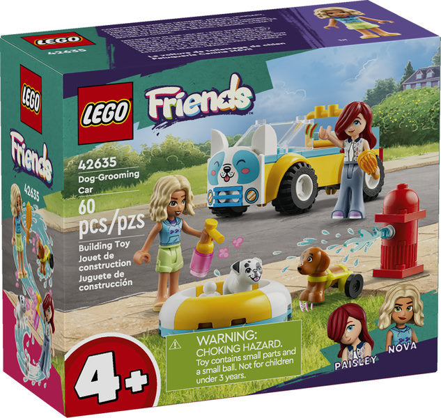 Lego-LEGO Friends - Dog-Grooming Car-42635-Legacy Toys