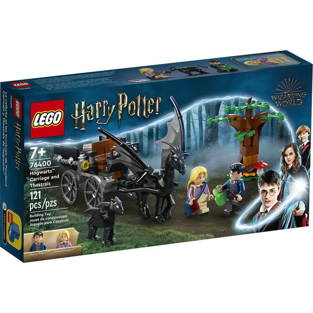 Lego-LEGO Harry Potter Hogwarts Carriage and Thestrals-76400-Legacy Toys