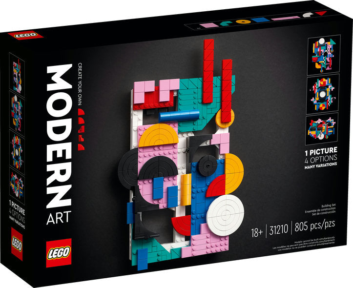 Lego-LEGO Icons – Modern Art-31210-Legacy Toys