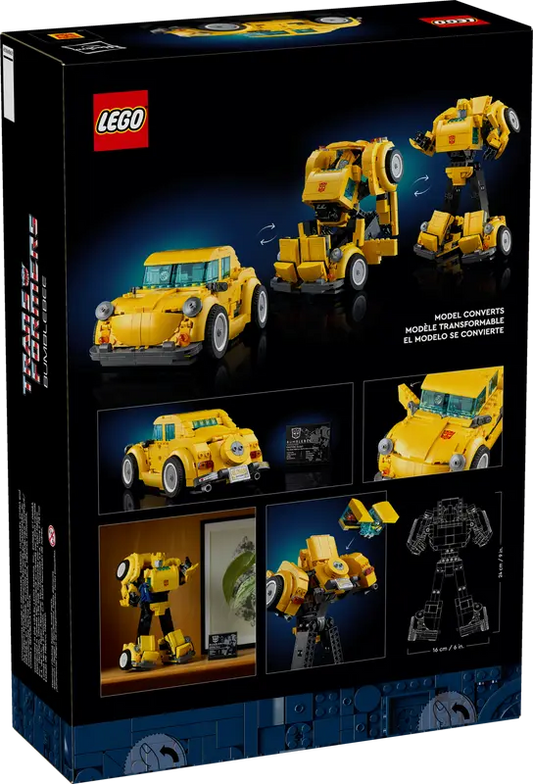 Lego-LEGO Icons - Transformers Bumblebee-10338-Legacy Toys