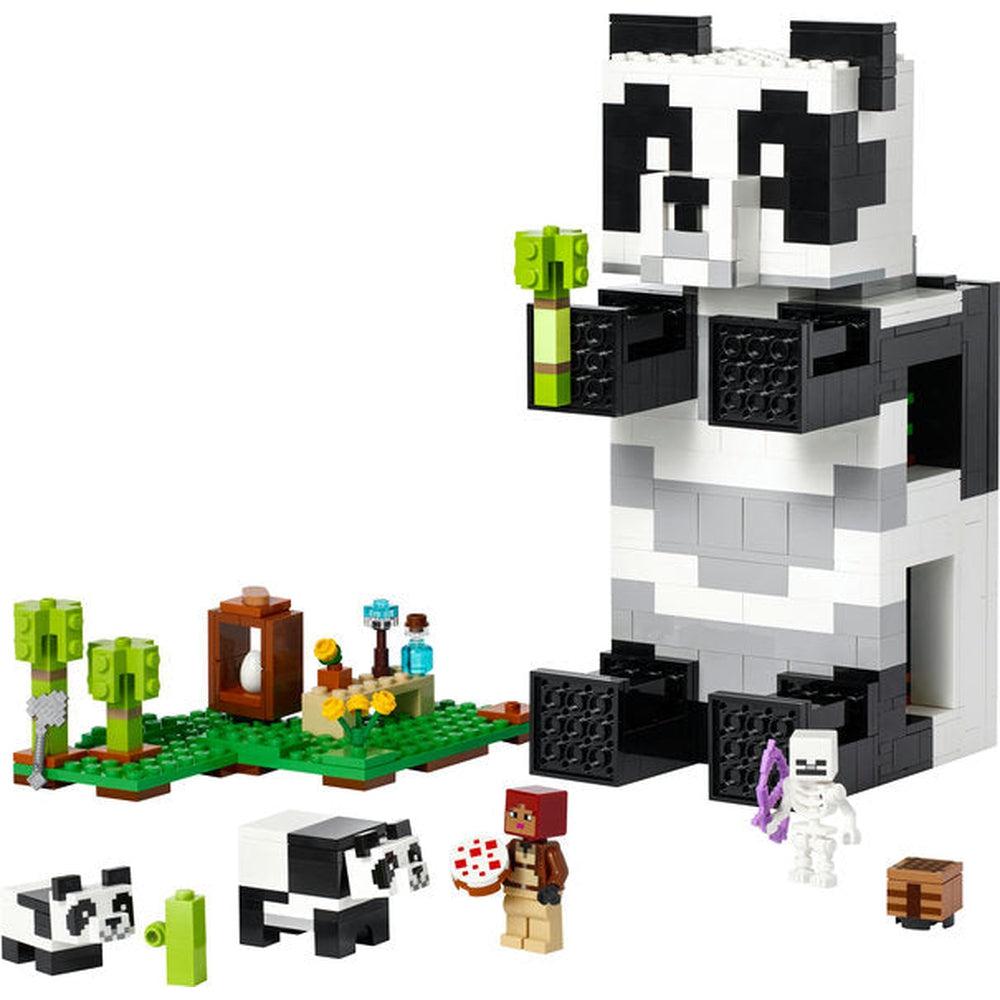 Lego-LEGO Minecraft The Panda Haven-21245-Legacy Toys