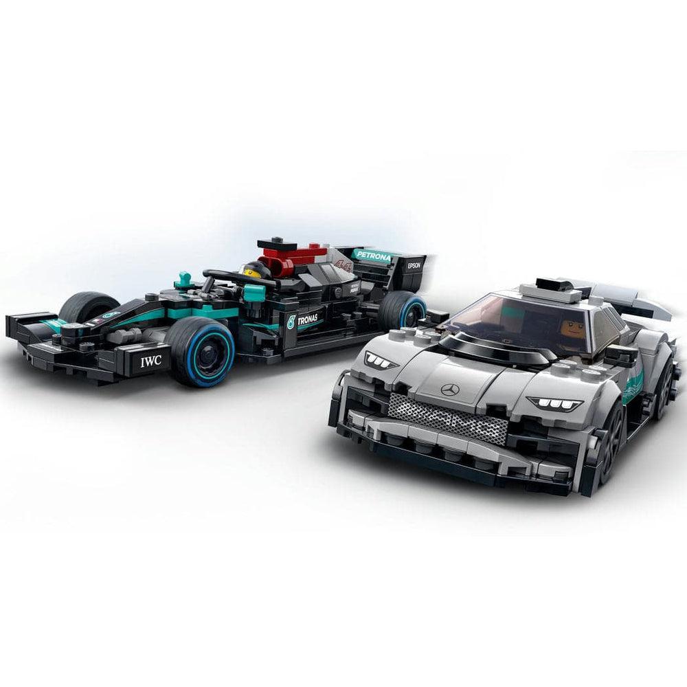 Lego-LEGO Speed Champions Mercedes AMG F1 W12 E Performance and Mercedes AMG Project One-76909-Legacy Toys