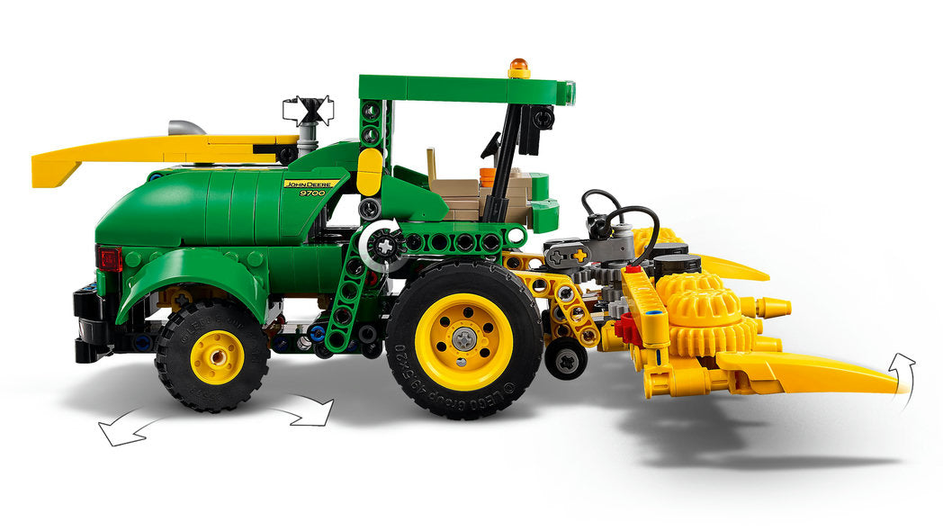 Lego-LEGO Technic John Deere 9700 Forage Harvester-42168-Legacy Toys