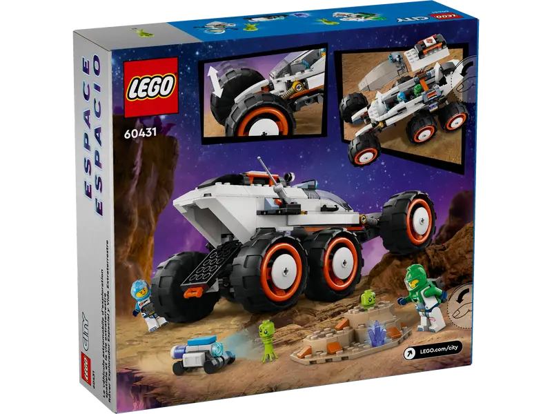 Lego-Space Explorer Rover and Alien Life-60431-Legacy Toys