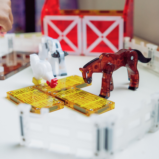 Magna-Tiles-Magna-Tiles Farm Animals 25 Piece set-22125-Legacy Toys