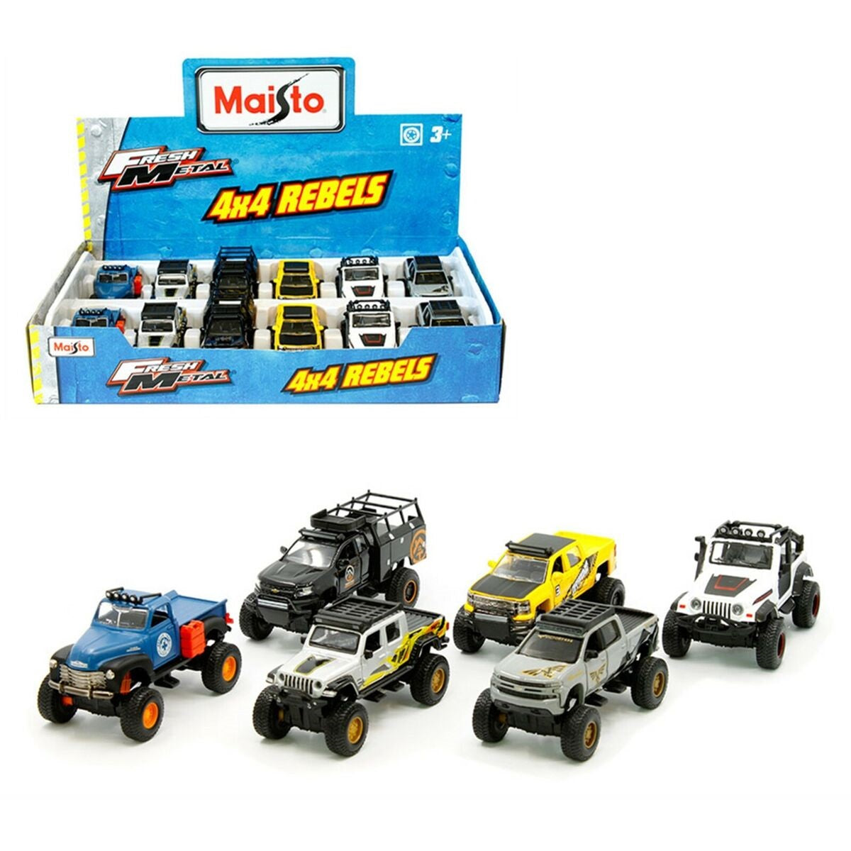 Diecast off sales road trucks