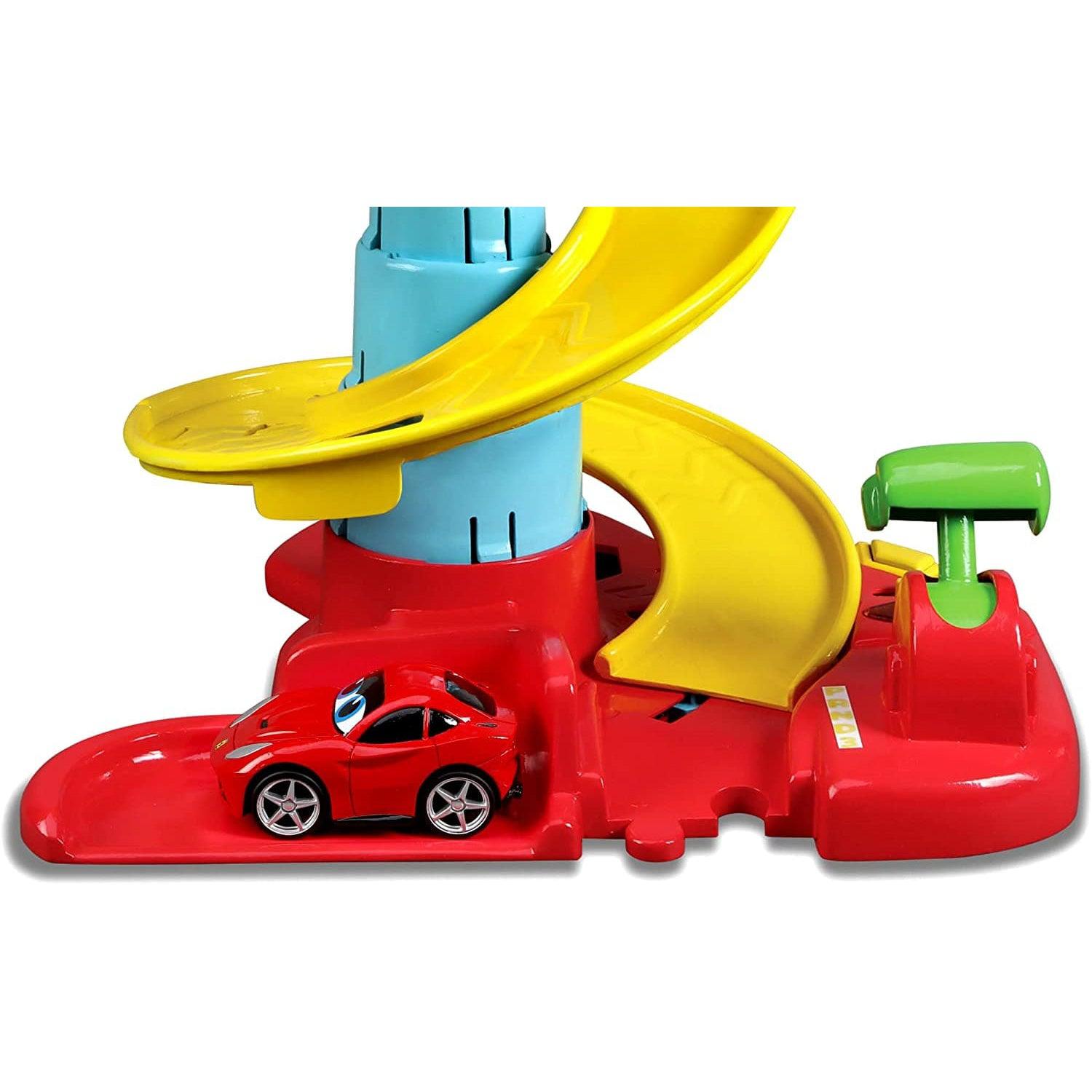 Maisto-Ferrari Dash N Drive 2-in-1 Play Set-16-88803-Legacy Toys